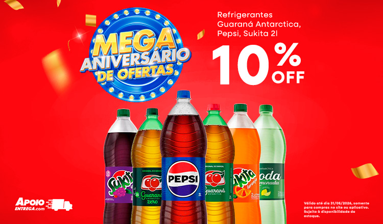 Refrigerante guarana até 31/05